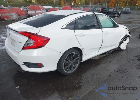 2019 Honda Civic Sport из США, поврежденный, VIN 2HGFC2F89KH605144
